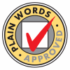 Plain Words approved logo